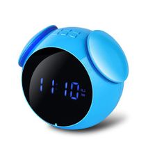 BLUE Bluetooth Alarm FM Radio With USB Functions And TF Speaker.